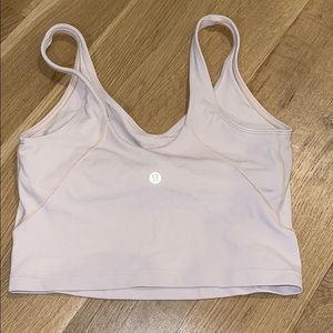 Light pink lulu align top